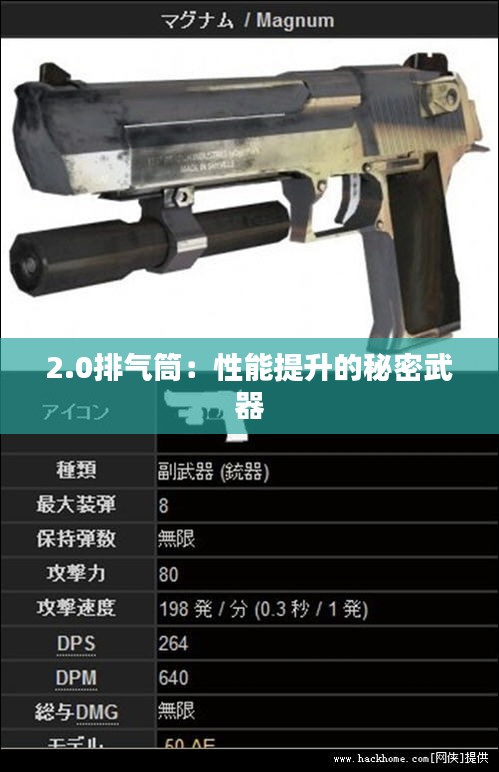 2.0排气筒：性能提升的秘密武器