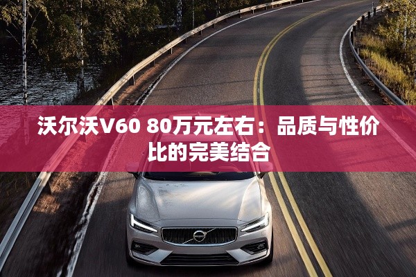 沃尔沃V60 80万元左右：品质与性价比的完美结合