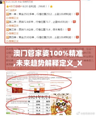 澳门管家婆100%精准,未来趋势解释定义_X版2.597