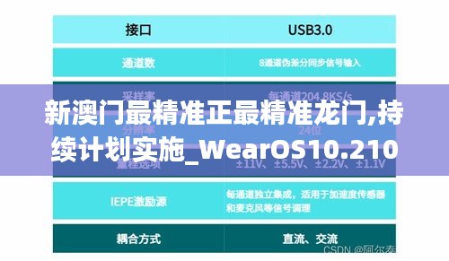 新澳门最精准正最精准龙门,持续计划实施_WearOS10.210