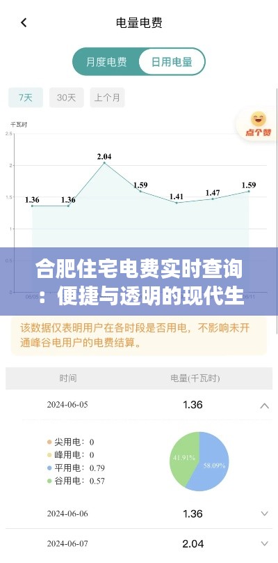 合肥住宅电费实时查询：便捷与透明的现代生活体验