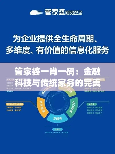 管家婆一肖一码：金融科技与传统家务的完美结合