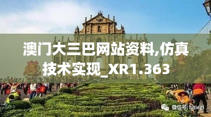 澳门大三巴网站资料,仿真技术实现_XR1.363