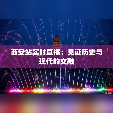 西安站实时直播：见证历史与现代的交融