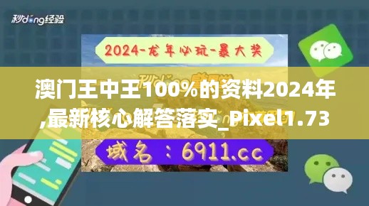 澳门王中王100%的资料2024年,最新核心解答落实_Pixel1.739