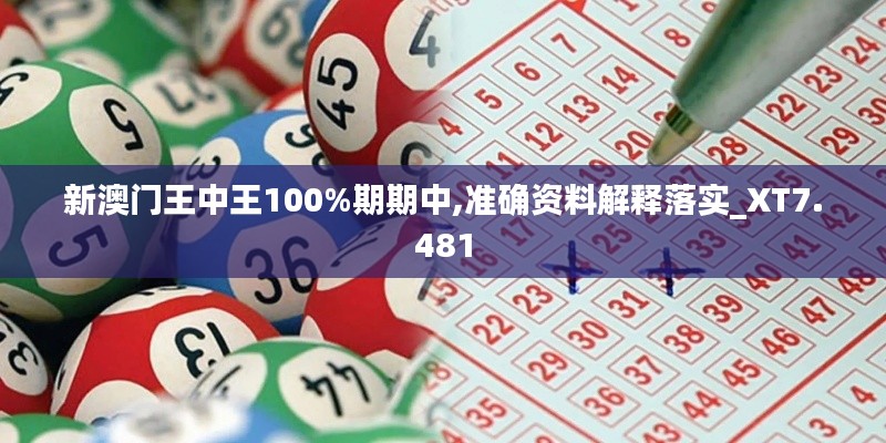 新澳门王中王100%期期中,准确资料解释落实_XT7.481