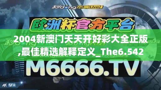 2004新澳门天天开好彩大全正版,最佳精选解释定义_The6.542