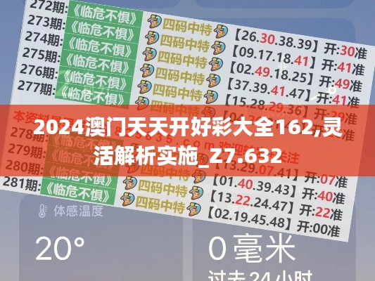 2024澳门天天开好彩大全162,灵活解析实施_Z7.632