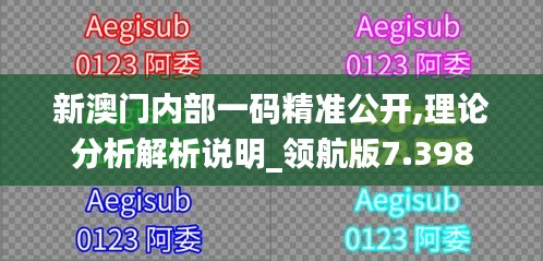 新澳门内部一码精准公开,理论分析解析说明_领航版7.398