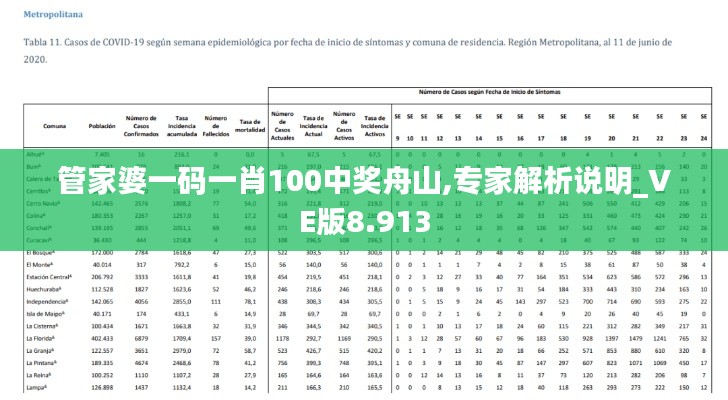 管家婆一码一肖100中奖舟山,专家解析说明_VE版8.913