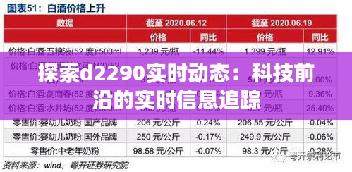 探索d2290实时动态：科技前沿的实时信息追踪