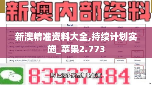 新澳精准资料大全,持续计划实施_苹果2.773