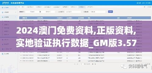 2024澳门免费资料,正版资料,实地验证执行数据_GM版3.575