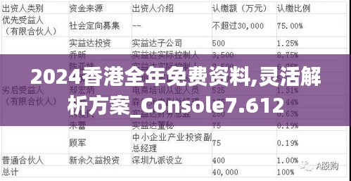 2024香港全年免费资料,灵活解析方案_Console7.612