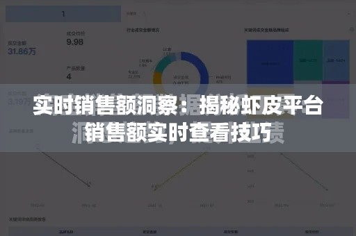 实时销售额洞察：揭秘虾皮平台销售额实时查看技巧