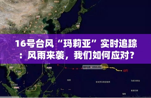 16号台风“玛莉亚”实时追踪：风雨来袭，我们如何应对？