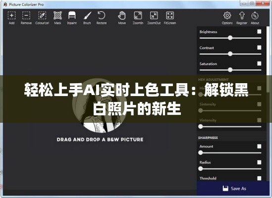 轻松上手AI实时上色工具：解锁黑白照片的新生