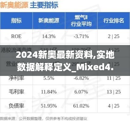 2024新奥最新资料,实地数据解释定义_Mixed4.128