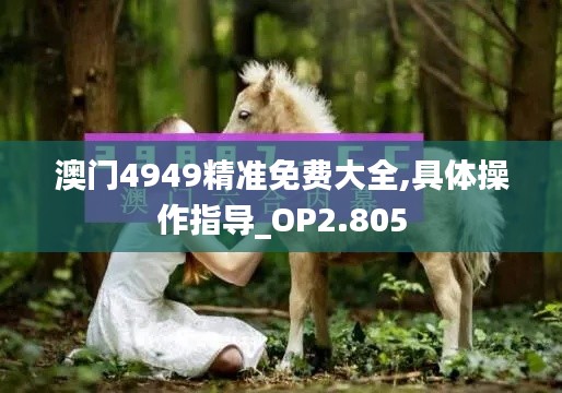 澳门4949精准免费大全,具体操作指导_OP2.805