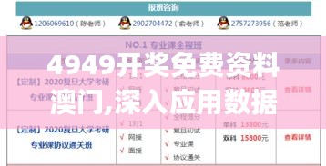 4949开奖免费资料澳门,深入应用数据执行_专业款4.634