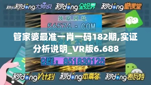 管家婆最准一肖一码182期,实证分析说明_VR版6.688