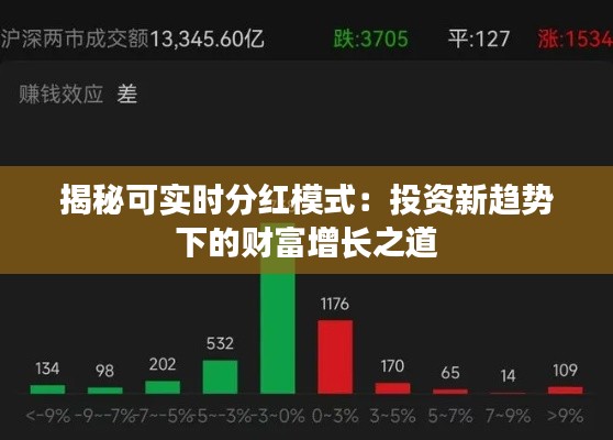 揭秘可实时分红模式：投资新趋势下的财富增长之道