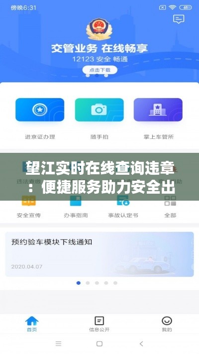 望江实时在线查询违章：便捷服务助力安全出行