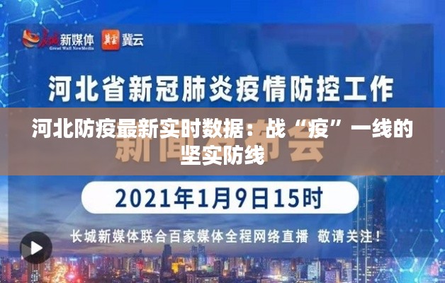 河北防疫最新实时数据：战“疫”一线的坚实防线