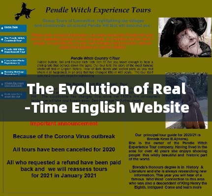 The Evolution of Real-Time English Websites: A Comprehensive Guide