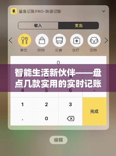 智能生活新伙伴——盘点几款实用的实时记账软件
