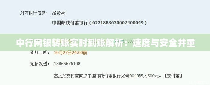 中行网银转账实时到账解析：速度与安全并重