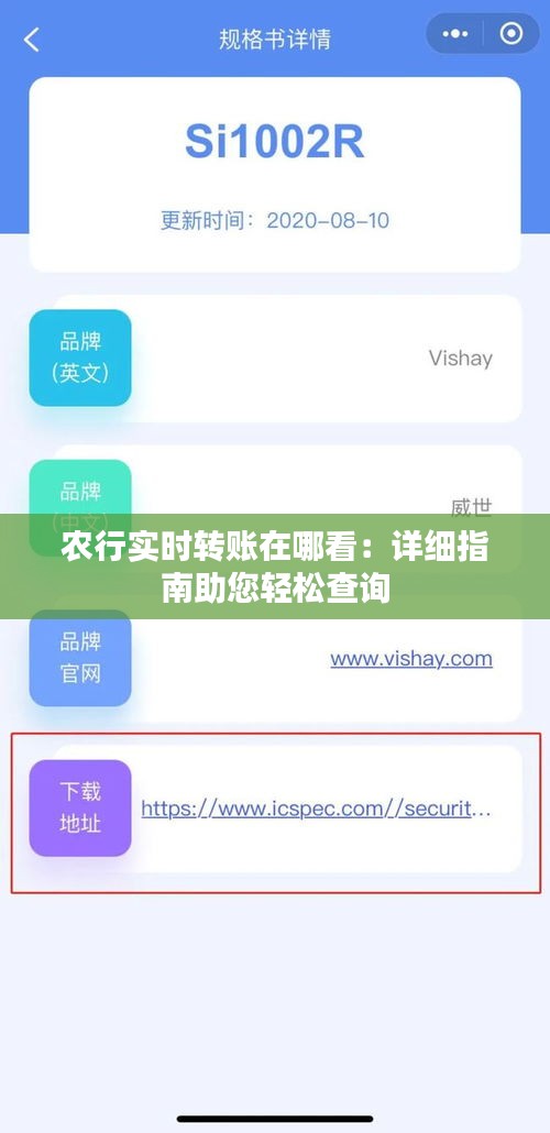 农行实时转账在哪看：详细指南助您轻松查询