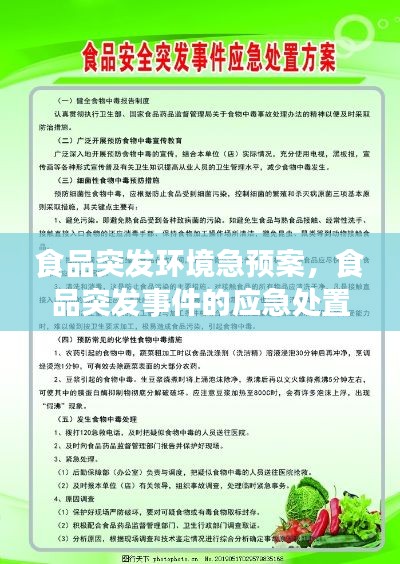 食品突发环境急预案，食品突发事件的应急处置方案 