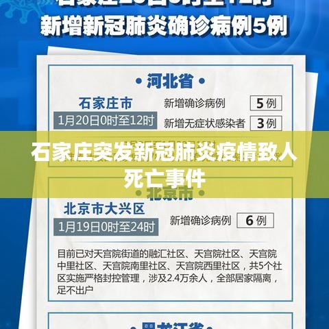 石家庄突发新冠肺炎疫情致人死亡事件