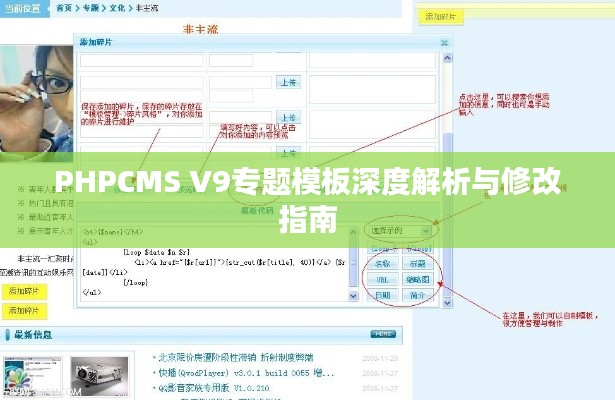 PHPCMS V9专题模板深度解析与修改指南