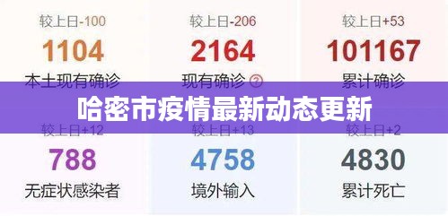 哈密市疫情最新动态更新