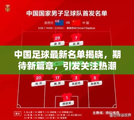 中国足球最新名单揭晓，期待新篇章，引发关注热潮
